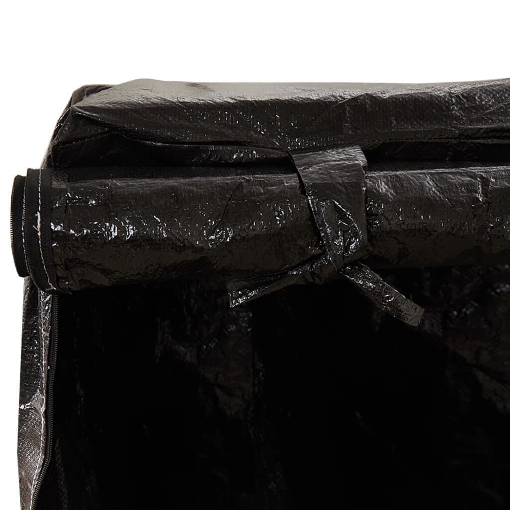 vidaXL Κάλυμμα Κούνιας με 8 Κρίκους 125x90x135/165 εκ. Πολυαιθυλένιο