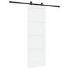 vidaXL &Sigma;&upsilon;&rho;ό&mu;&epsilon;&nu;&eta; &Pi;ό&rho;&tau;&alpha; 73,5 x 211 cm &Epsilon;&pi;&epsilon;&xi;&epsilon;&rho;&gamma;&alpha;&sigma;&mu;έ&nu;&omicron; &Xi;ύ&lambda;&omicron; &Lambda;&epsilon;&upsilon;&kappa;ό &kappa;&alpha;&iota; &Mu;&alpha;ύ&rho;&omicron;