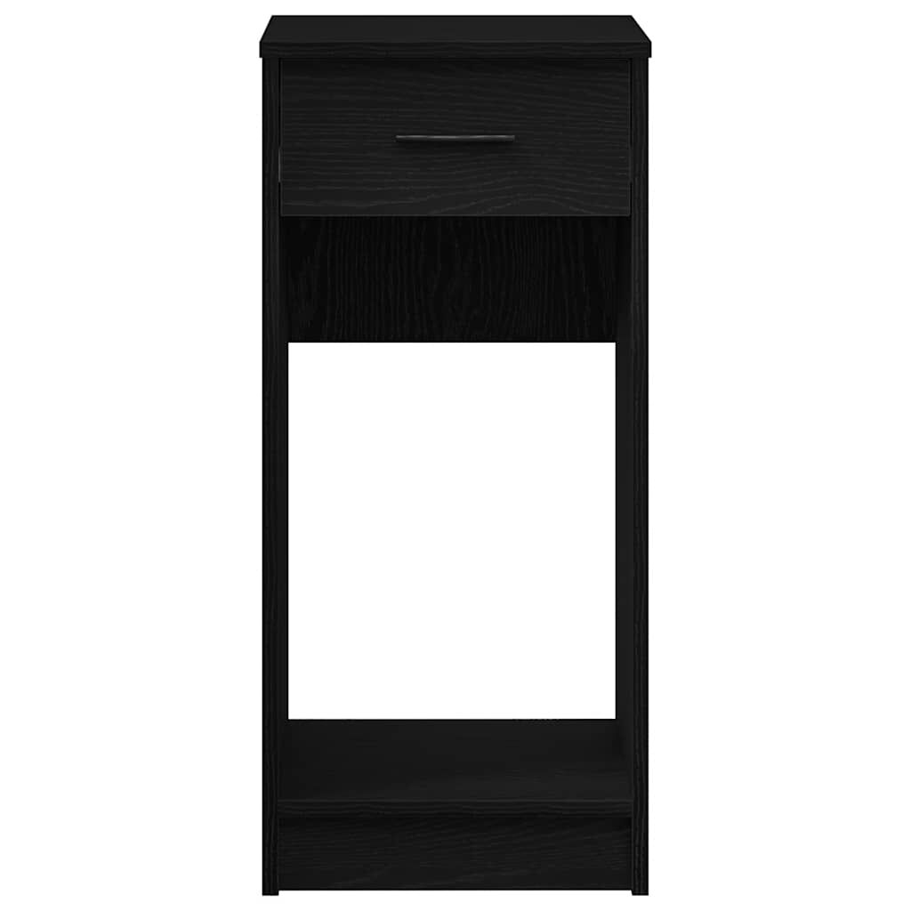 vidaXL Πύργος υπολογιστή με συρτάρι Μαύρο 35x45x77 cm