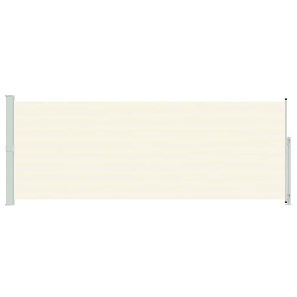 vidaXL Σκίαστρο Πλαϊνό Συρόμενο Βεράντας Κρεμ 180 x 500 εκ.