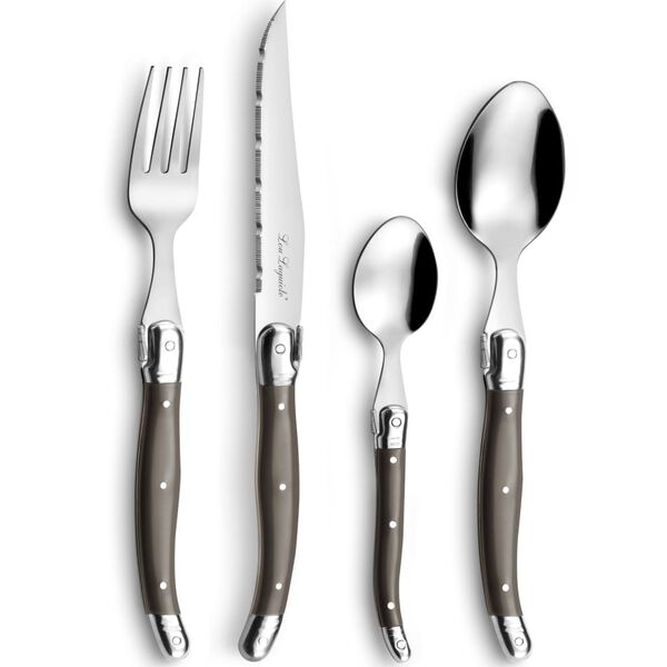 Lou Laguiole &Sigma;&epsilon;&tau; &Mu;&alpha;&chi;&alpha;&iota;&rho;&omicron;&pi;ί&rho;&omicron;&upsilon;&nu;&alpha; Tradition 24 &tau;&epsilon;&mu;. Pepper