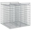 vidaXL &Alpha;&nu;&alpha;&sigma;&eta;&kappa;&omega;&mu;έ&nu;&omicron; &kappa;&rho;&epsilon;&beta;ά&tau;&iota; gabion 2 &tau;&mu;&chi;. 100 x 100 x 100 cm &Alpha;&sigma;&eta;&mu;ί