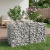 vidaXL &Alpha;&nu;&alpha;&sigma;&eta;&kappa;&omega;&mu;έ&nu;&omicron; &kappa;&rho;&epsilon;&beta;ά&tau;&iota; gabion &Alpha;&sigma;&eta;&mu;ί 100 x 50 x 60 &epsilon;&kappa;