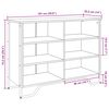 vidaXL Ντουλάπι Καπνιστή Δρυς 101x35,5x74,5 εκ. από Επεξεργ. Ξύλο