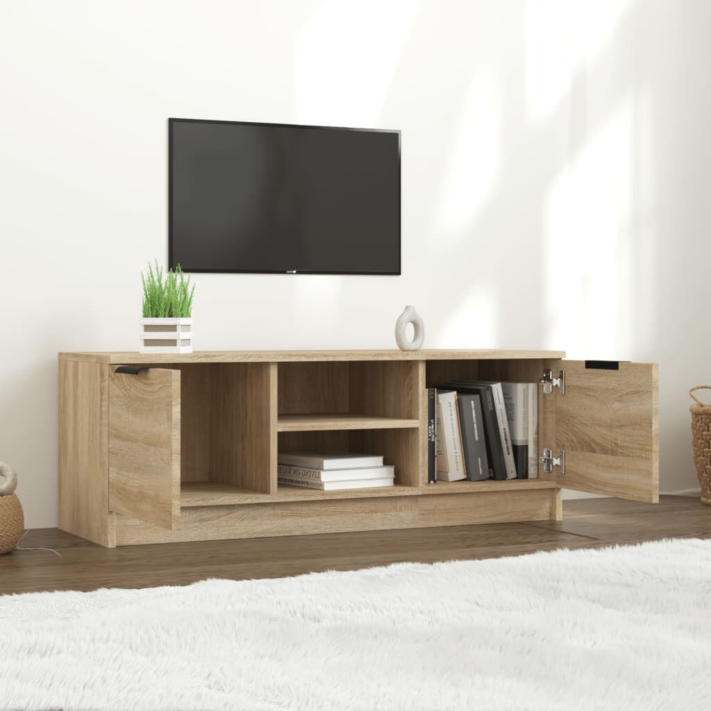 vidaXL Έπιπλο Τηλεόρασης Sonoma Δρυς 102x35x36,5εκ. Επεξεργασμένο Ξύλο