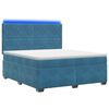 vidaXL &Kappa;&rho;&epsilon;&beta;ά&tau;&iota; box spring &mu;&epsilon; &sigma;&tau;&rho;ώ&mu;&alpha; &Mu;&pi;&lambda;&epsilon; 140 x 190 cm &Beta;&epsilon;&lambda;&omicron;ύ&delta;&omicron;