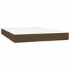 vidaXL &Kappa;&rho;&epsilon;&beta;ά&tau;&iota; Boxspring &mu;&epsilon; &Sigma;&tau;&rho;ώ&mu;&alpha; & LED &Sigma;&kappa;.&Kappa;&alpha;&phi;έ 140x190 &epsilon;&kappa; &Upsilon;&phi;&alpha;&sigma;&mu;ά&tau;&iota;&nu;&omicron;