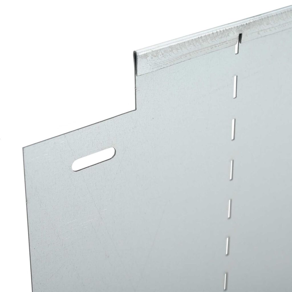 vidaXL Περιγράμματα γκαζόν 10 pcs Ασημί 100 x 25 cm