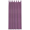 vidaXL Κουρτίνες Voile με βρόχους 2 τεμάχια Μοβ 140x245 εκ.