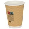 vidaXL Χάρτινα ποτήρια καφέ 500 τεμάχια 12oz 300ml καφέ