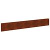 vidaXL &Pi;&epsilon;&rho;ί&gamma;&rho;&alpha;&mu;&mu;&alpha; &gamma;&kappa;&alpha;&zeta;ό&nu; 20 pcs 100 x 15 cm &Alpha;&tau;&sigma;ά&lambda;&iota; &Sigma;&kappa; rusty