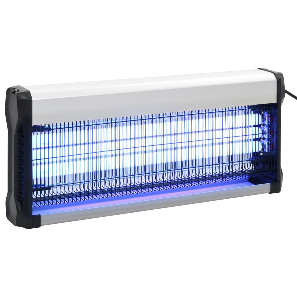 vidaXL Εντομοπαγίδα Ηλεκτρική 60 W Μαύρη από Αλουμίνιο και ABS