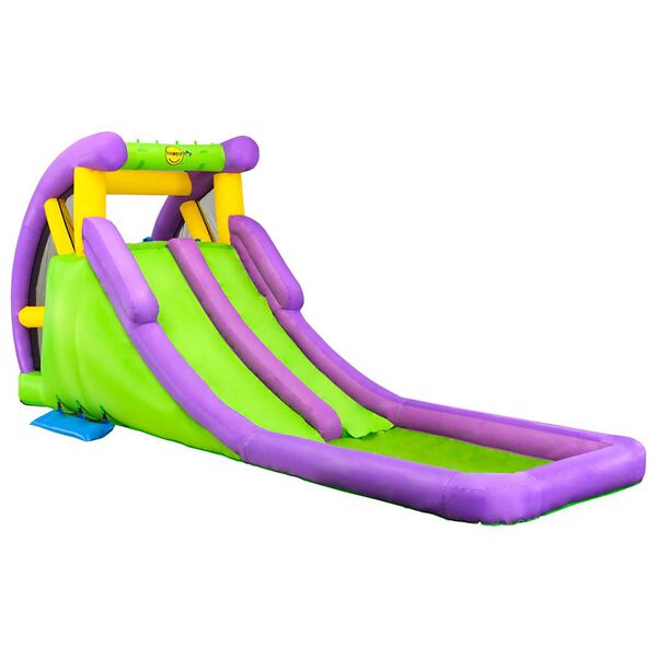 Happy Hop Τσουλήθρα Νερού Φουσκωτή με Πισίνα 600x215x255 εκ. από PVC