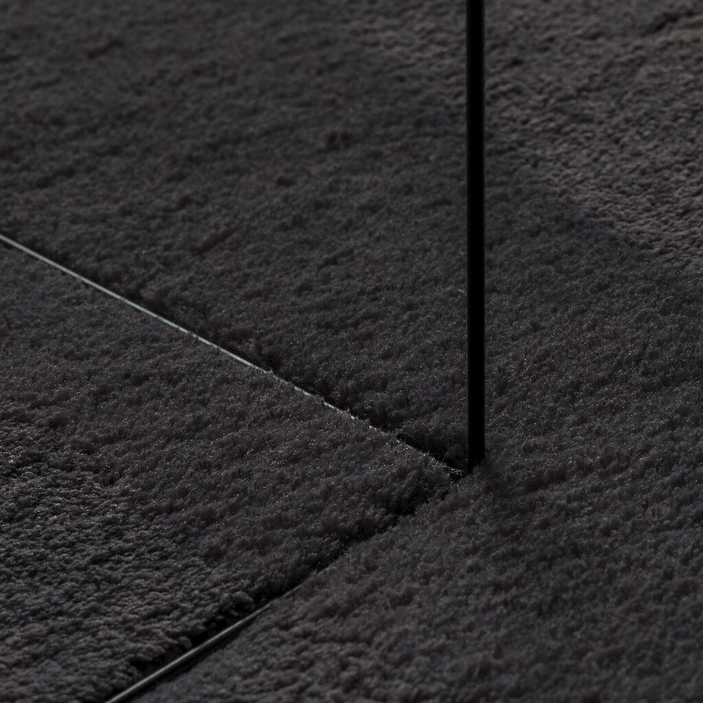 vidaXL Χαλί Μαύρο 140 x 200 cm Πολυεστέρας