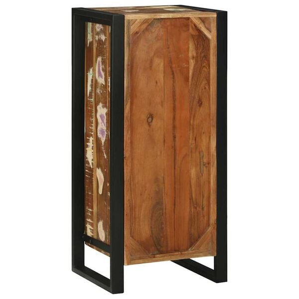 vidaXL Ντουλάπα Μπάνιου Καφέ 40 x 35 x 90 εκ. Μασίφ ανακυκλωμένο ξύλο