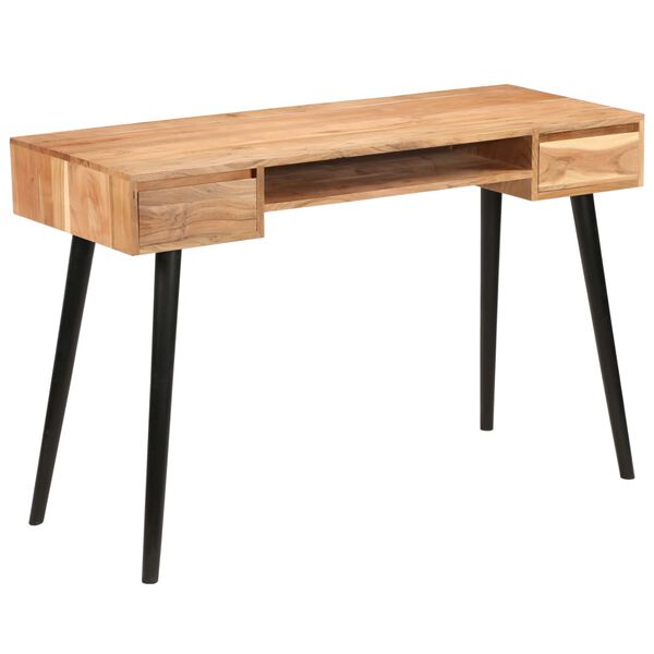 vidaXL Γραφείο 118 x 45 x 76 εκ. από Μασίφ Ξύλο Ακακίας