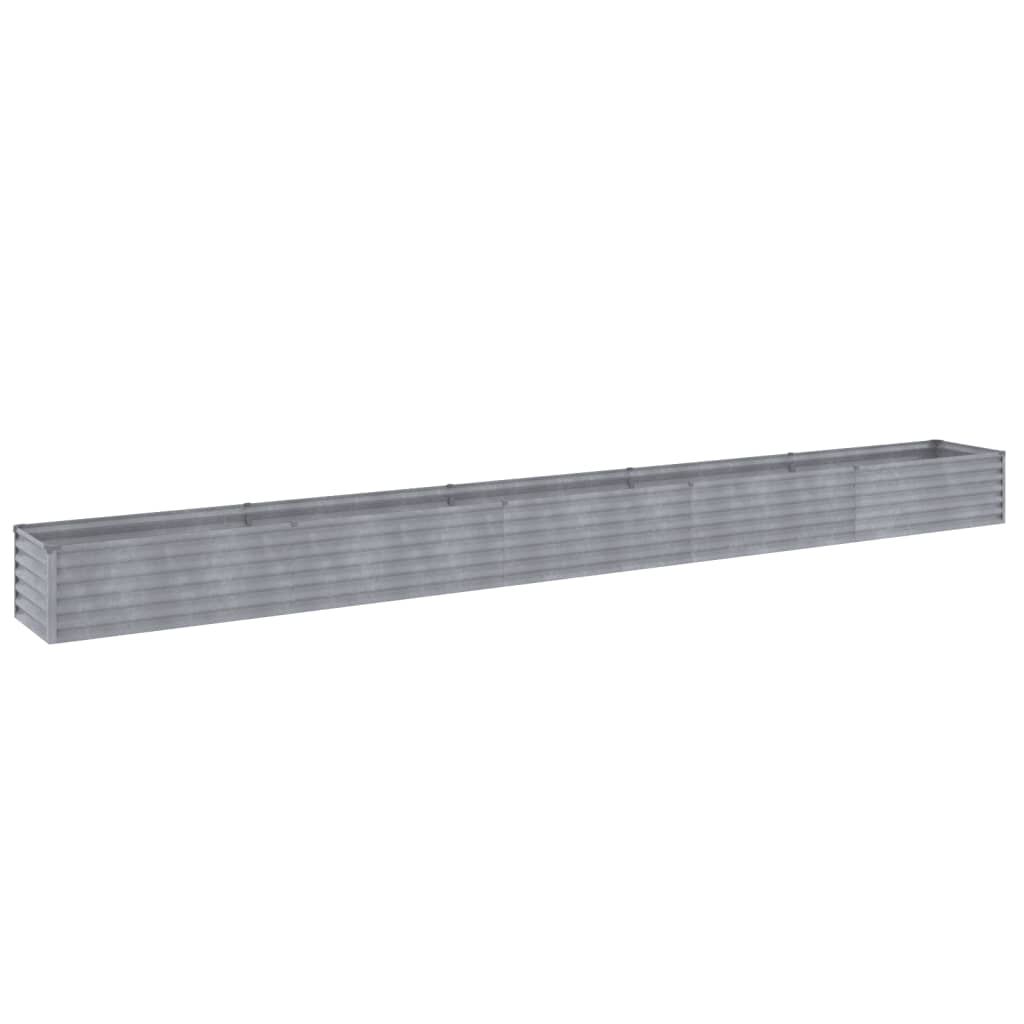 vidaXL Ζαρντινιέρα 482 x 50 x 36 εκ. από Ατσάλι Σκληρυθέν στον Αέρα