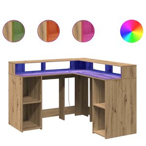 vidaXL &Gamma;&rho;&alpha;&phi;&epsilon;ί&omicron; &mu;&epsilon; LED &Alpha;&rho;&tau;&iota;&sigma;&iota;&alpha;&nu;ή &Delta;&rho;&upsilon;&sigmaf; 130x130x91 &epsilon;&kappa;. &Epsilon;&pi;&epsilon;&xi;&epsilon;&rho;&gamma;. &Xi;ύ&lambda;&omicron;