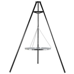 BBGRILL Ψησταριά/Grill με Τρίποδο BBQ TRIPOD Μαύρη 172 εκ.