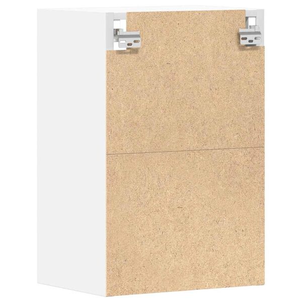 vidaXL κρεμαστό ντουλάπι Riga λευκό 40x29,5x60 cm