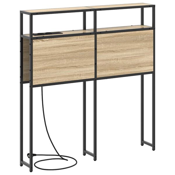 vidaXL Κεφαλάρι Αποθήκης Sonoma Oak 100 εκ. Επεξεργασμένο ξύλο