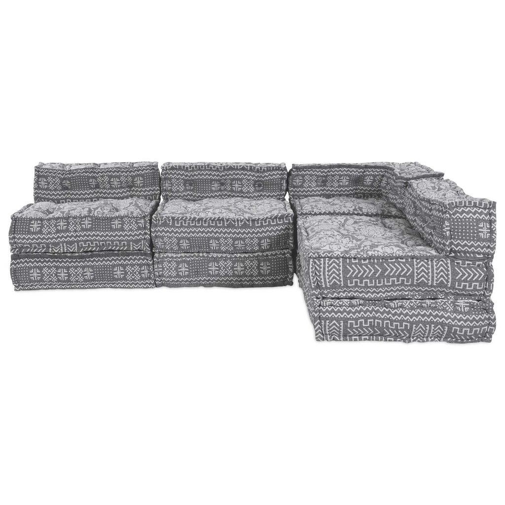 vidaXL Μαξιλάρι 4 pcs Ανοιχτό γκρι 70 x 70 x 54 εκ Πολυεστέρας