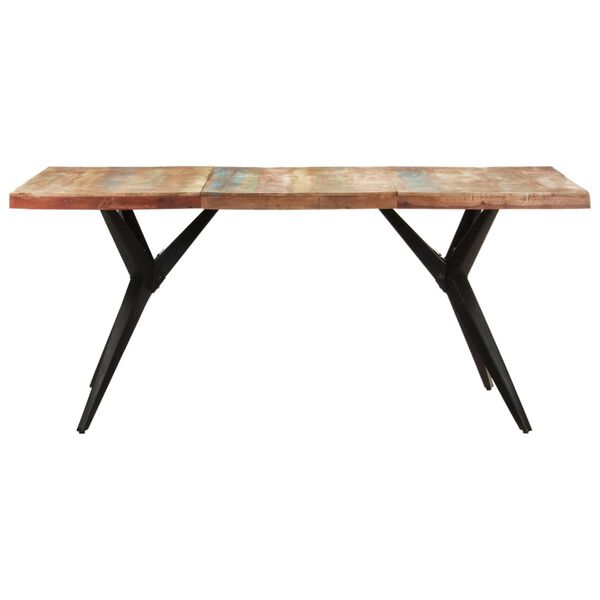 vidaXL Τραπεζαρία 180 x 90 x 76 εκ. από Μασίφ Ανακυκλωμένο Ξύλο