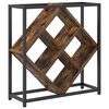 vidaXL Ράφι Κρασιού Καπνιστή δρυς 51 x 18 x 52.5 εκ.