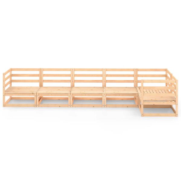 vidaXL &Sigma;&alpha;&lambda;ό&nu;&iota; &Kappa;ή&pi;&omicron;&upsilon; 6 &Tau;&epsilon;&mu;&alpha;&chi;ί&omega;&nu; &alpha;&pi;ό &Mu;&alpha;&sigma;ί&phi; &Xi;ύ&lambda;&omicron; &Pi;&epsilon;ύ&kappa;&omicron;&upsilon;