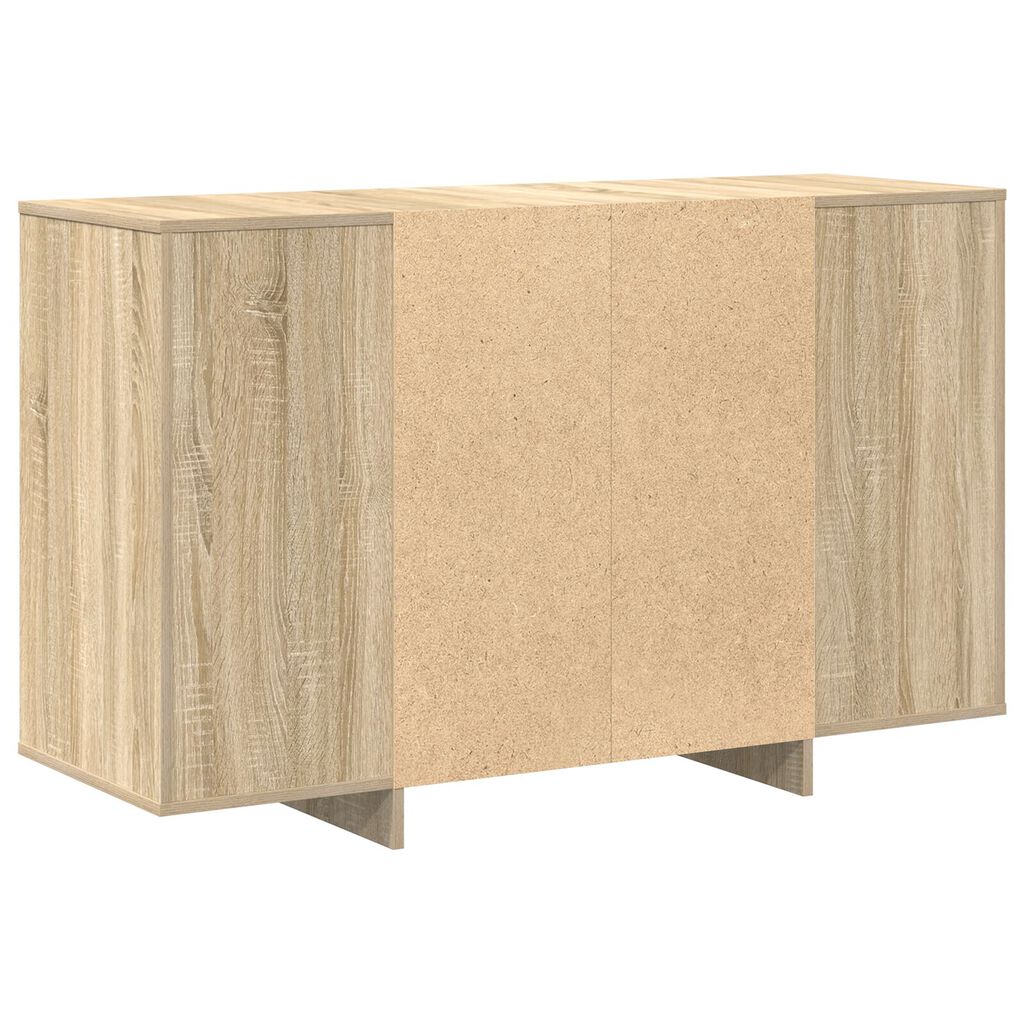 vidaXL Πλευρικό Γραφείο Sonoma Oak Sonoma Oak Επεξεργασμένο ξύλο