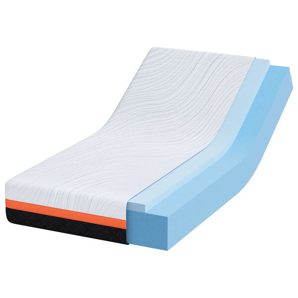 vidaXL &Sigma;&tau;&rho;ώ&mu;&alpha; &Lambda;&epsilon;&upsilon;&kappa;ό &kappa;&alpha;&iota; &Mu;&alpha;ύ&rho;&omicron; 80 x 160 cm &Zeta;&alpha;&kappa;ά&rho; ύ&phi;&alpha;&sigma;&mu;&alpha;