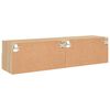 vidaXL Ντουλάπι Τοίχου Τηλεόρασης Sonoma Δρυς 60x30x30εκ. Επεξ. Ξύλο
