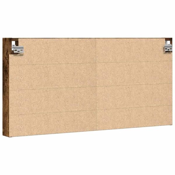 vidaXL Βιτρίνα Καπνιστή Δρυς 100x8,5x50 εκ. από Επεξεργασμένο Ξύλο