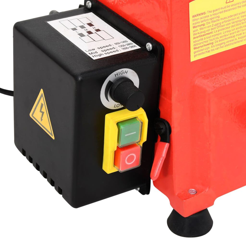 vidaXL Τόρνος Ξύλου Μεταβλητής Ταχύτητας 457 χιλ. 550 W