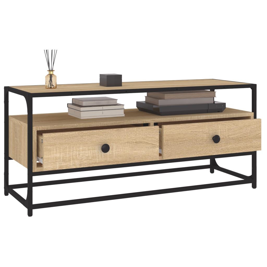 vidaXL Έπιπλο Τηλεόρασης Sonoma Δρυς 100x35x45 εκ. Επεξ. Ξύλο