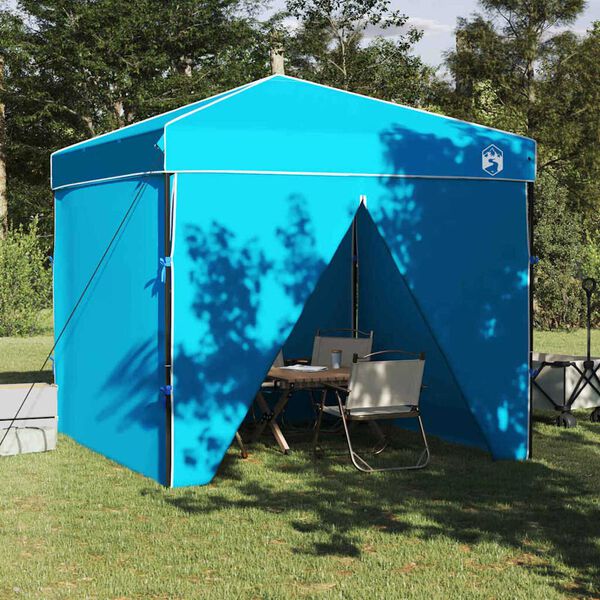 vidaXL Σκηνή Canopy Pop-up Μπλε 250 x 250 cm ύφασμα