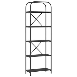 vidaXL &Rho;ά&phi;&iota; &Beta;&iota;&beta;&lambda;ί&omega;&nu; &Mu;&alpha;ύ&rho;&eta; &Omicron;&xi;&upsilon;ά 60 x 30 x 183 &epsilon;&kappa; &Epsilon;&pi;&epsilon;&xi;&epsilon;&rho;&gamma;&alpha;&sigma;&mu;έ&nu;&omicron; &xi;ύ&lambda;&omicron;