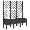 vidaXL &Zeta;&alpha;&rho;&nu;&tau;&iota;&nu;&iota;έ&rho;&alpha; &Kappa;ή&pi;&omicron;&upsilon; &mu;&epsilon; &Kappa;&alpha;&phi;&alpha;&sigma;&omega;&tau;ό &Mu;&alpha;ύ&rho;&omicron; 120 x 40 x 142 &epsilon;&kappa;. &alpha;&pi;ό PP