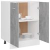vidaXL Ντουλάπι "Lyon" Γκρι από Σκυρόδεμα 60x46x81,5 εκ. από Τεχνητό Ξύλο