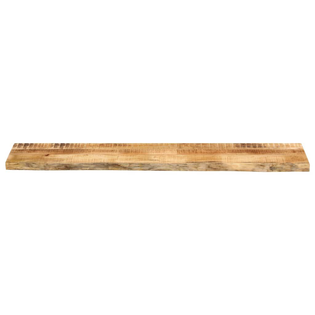 vidaXL Επιφάνεια Τραπεζιού 140x40x2,5 εκ. Live Edge Μασίφ Ξύλο Μάνγκο