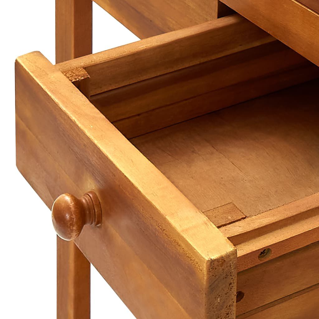 vidaXL Τρόλεϊ Κουζίνας/Κήπου 92x43,5x141,5 εκ. από Μασίφ Ξύλο Ακακίας