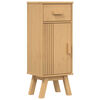 vidaXL Σετ Επίπλων Μπάνιου με συρτάρι 4 pcs Καφέ 114 x 43 x 73.5 εκ.
