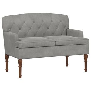 vidaXL Love seat &mu;&epsilon; &kappa;&omicron;&upsilon;&mu;&pi;&iota;ά &Alpha;&nu;&omicron;&iota;&chi;&tau;ό &gamma;&kappa;&rho;&iota; 111 x 65 x 79 &epsilon;&kappa; &Beta;&epsilon;&lambda;&omicron;ύ&delta;&omicron;