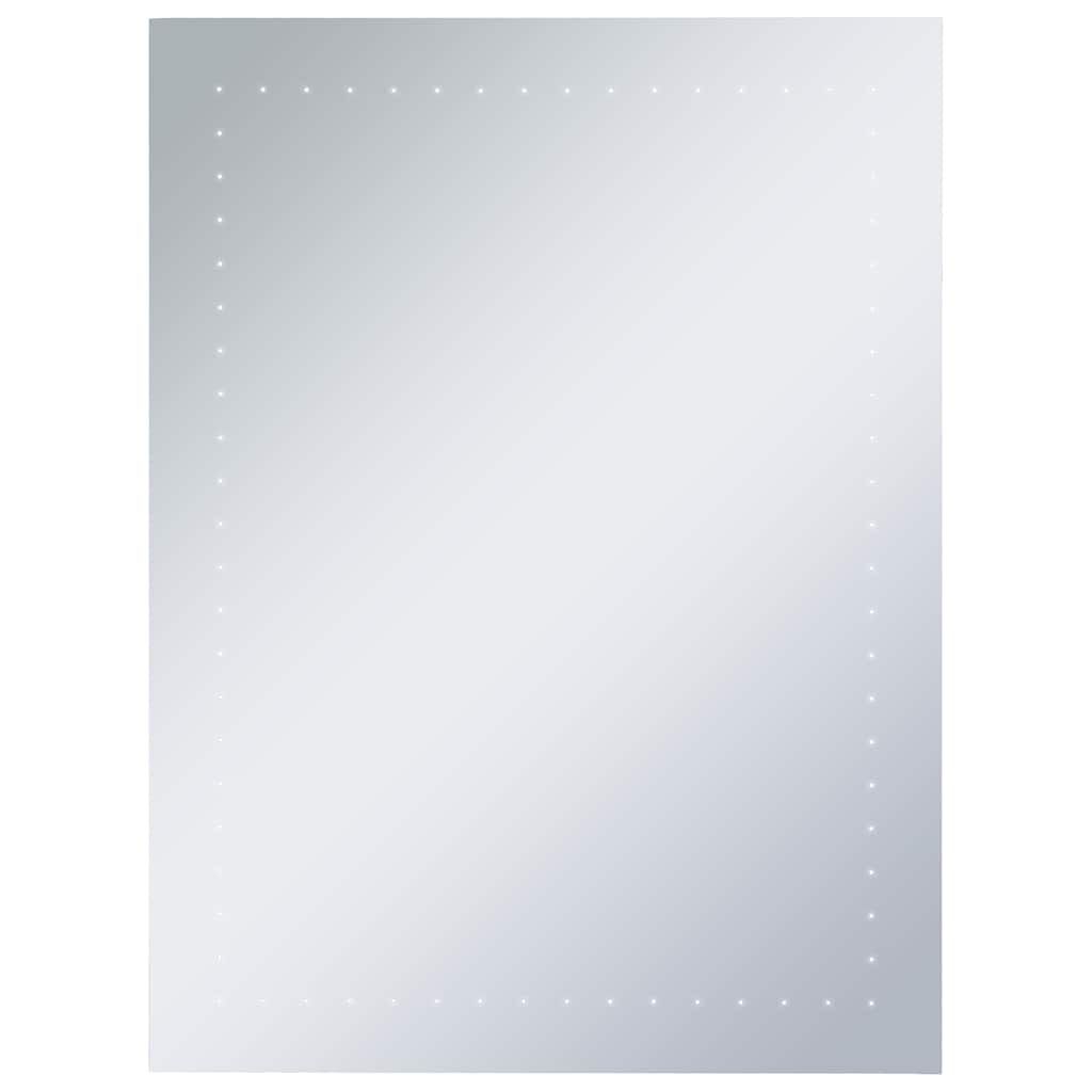 vidaXL Καθρέφτης Μπάνιου Τοίχου με LED 60 x 80 εκ.