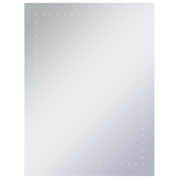 vidaXL Καθρέφτης Μπάνιου Τοίχου με LED 60 x 80 εκ.