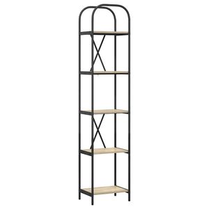 vidaXL &Rho;ά&phi;&iota; &Beta;&iota;&beta;&lambda;ί&omega;&nu; 5 &epsilon;&pi;&iota;&pi;έ&delta;&omega;&nu; 40 x 30 x 183 &epsilon;&kappa; &Epsilon;&pi;&epsilon;&xi;&epsilon;&rho;&gamma;&alpha;&sigma;&mu;έ&nu;&omicron; &xi;ύ&lambda;&omicron;