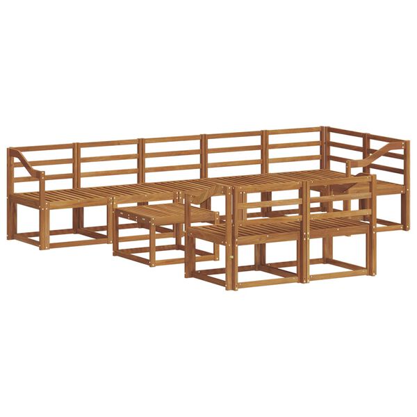 vidaXL &Sigma;&epsilon;&iota;&rho;ά &Kappa;&alpha;&nu;&alpha;&pi;έ &Epsilon;&xi;&omega;&tau;&epsilon;&rho;&iota;&kappa;&omicron;ύ 9 pcs &Phi;&upsilon;&sigma;&iota;&kappa;ό &Sigma;&tau;&epsilon;&rho;&epsilon;ό &Xi;ύ&lambda;&omicron; &Alpha;&kappa;&alpha;&kappa;ί&alpha;&sigmaf;