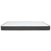 vidaXL Κρεβάτι Boxspring Σκούρο Γκρι 90 x 200 εκ. Υφασμάτινο
