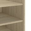 vidaXL Κομοδίνο Sonoma Δρυς 45x50x50 εκ. από Επεξεργασμένο Ξύλο