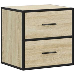 vidaXL &Epsilon;&pi;ί&tau;&omicron;&iota;&chi;&omicron; &kappa;&omicron;&mu;&omicron;&delta;ί&nu;&omicron; Sonoma Oak 40x31x39,5 cm